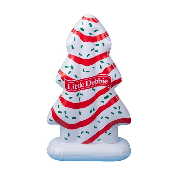 Little Debbie Christmas Tree Cake Indoor 3-Foot Blow-Up