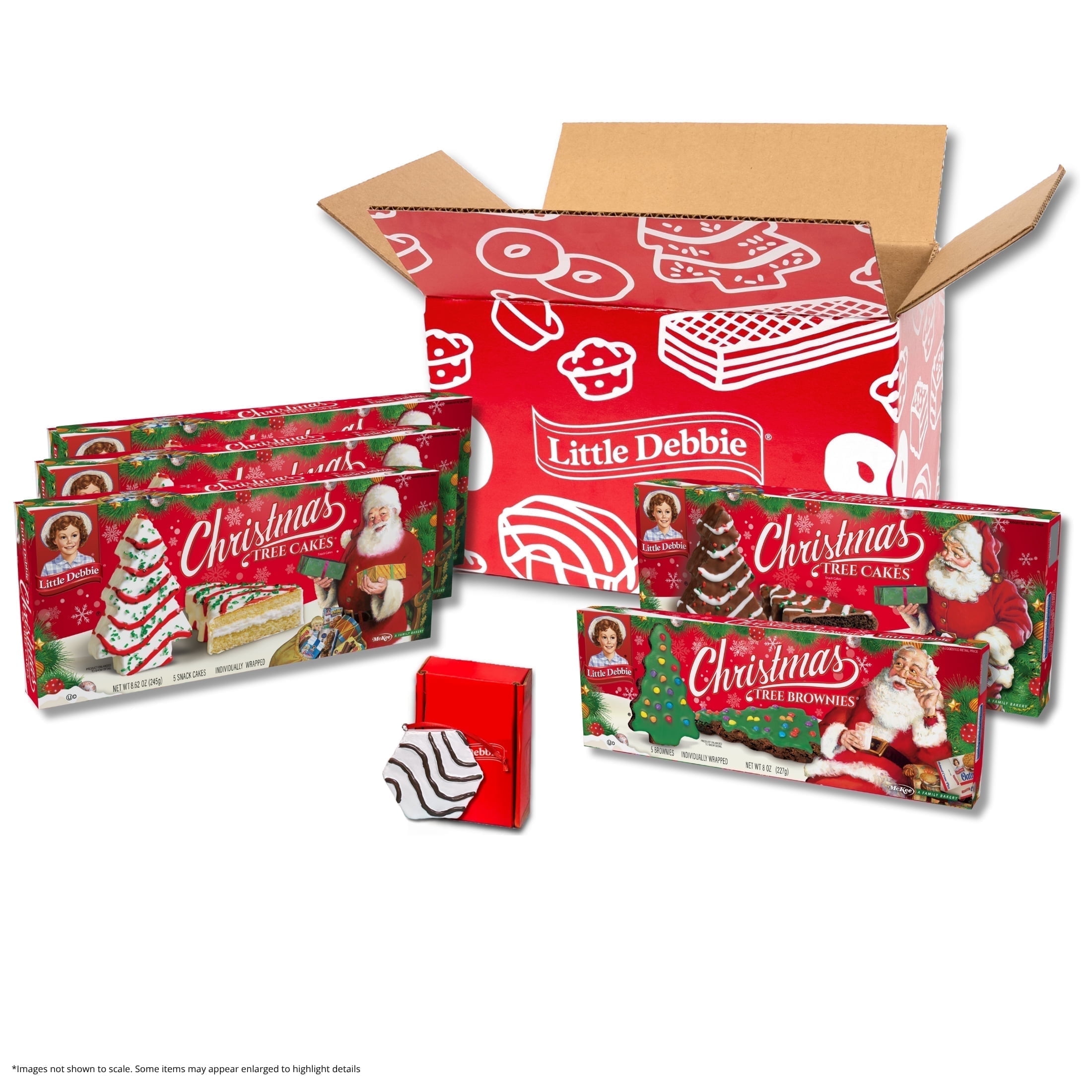 Walmart daily deals:  Walmart Black Friday Deals 2025 - Little Debbie Christmas Tree Cake Variety Pack with Zebra Cake Ornament