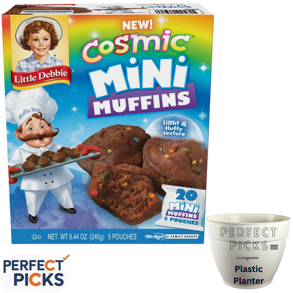 Little Debbie Cosmic Mini Muffins, 8.44 oz, 5 Count