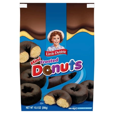 Little Debbie Donuts Mini Frosted 10.5 oz