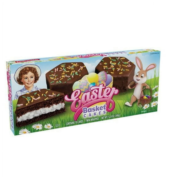 Little Debbie Easter Basket Chocolate Snack Cakes, 12 oz