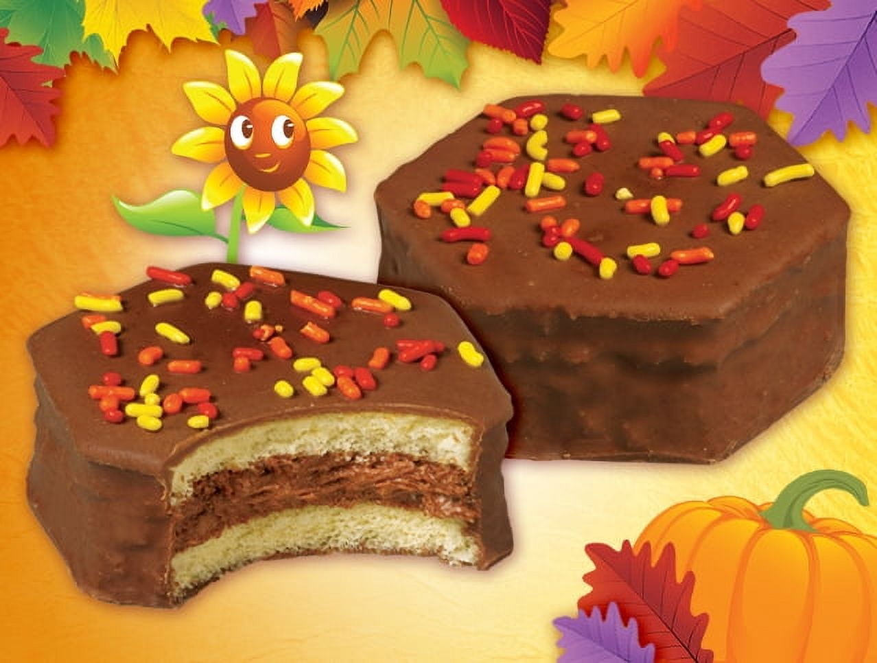 Little Debbie Fall Party Cakes (Chocolate) 10 pk./12.75 oz.