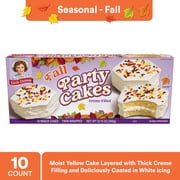 Little Debbie Fall Party Vanilla Snack Cakes, 12.75 oz (10 count)