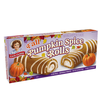 Little Debbie Family Pack Pumpkin Spice Rolls, 13.13 oz
