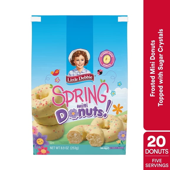 Little Debbie Family Pack Spring Mini Donuts (Bagged)