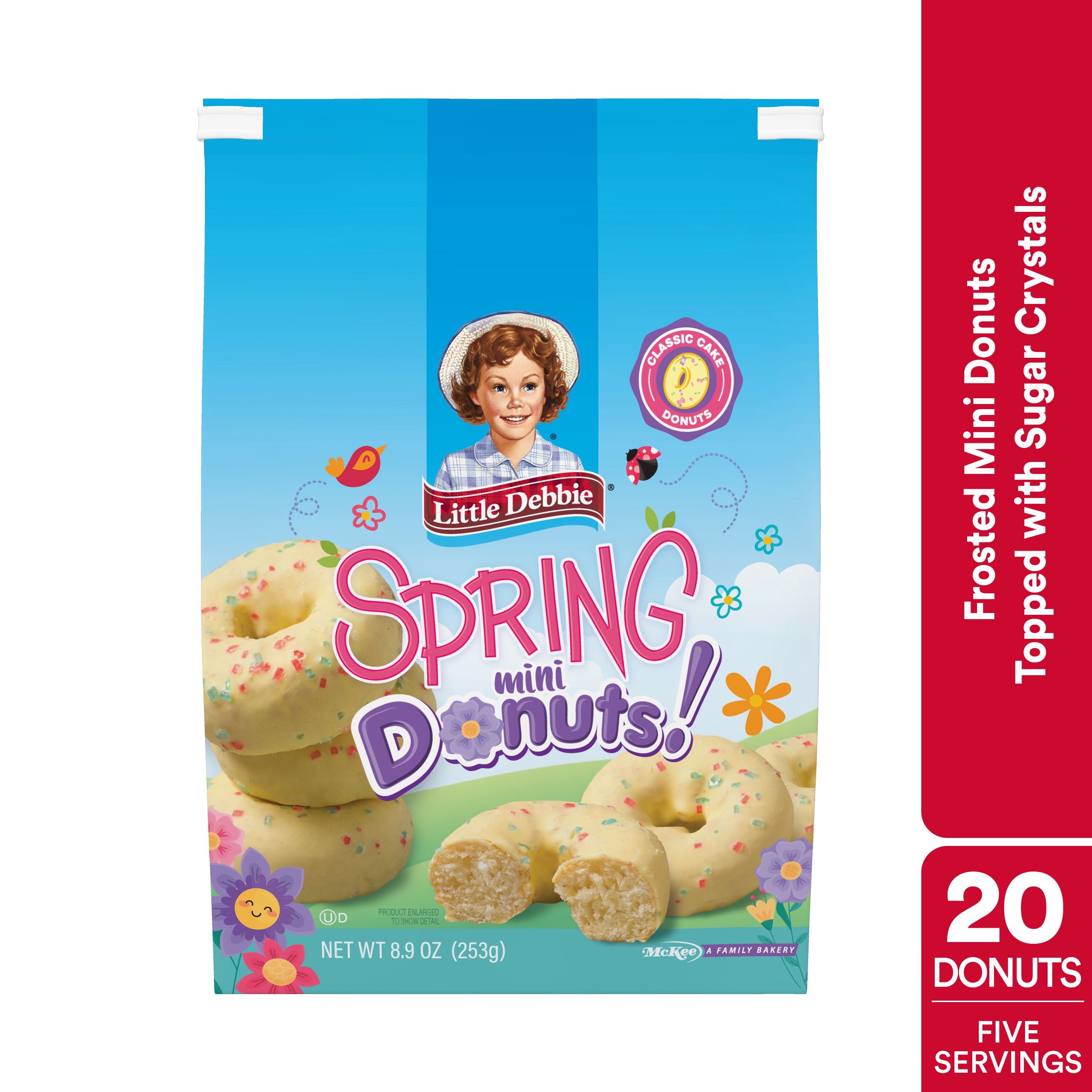 Little Debbie Family Pack Spring Mini Donuts (Bagged)