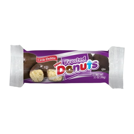 Little Debbie Single Serve Frosted Donuts, 3.1 oz