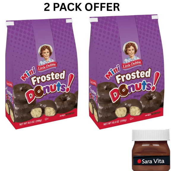 Little Debbie Frosted Mini Donuts, 10.5 oz