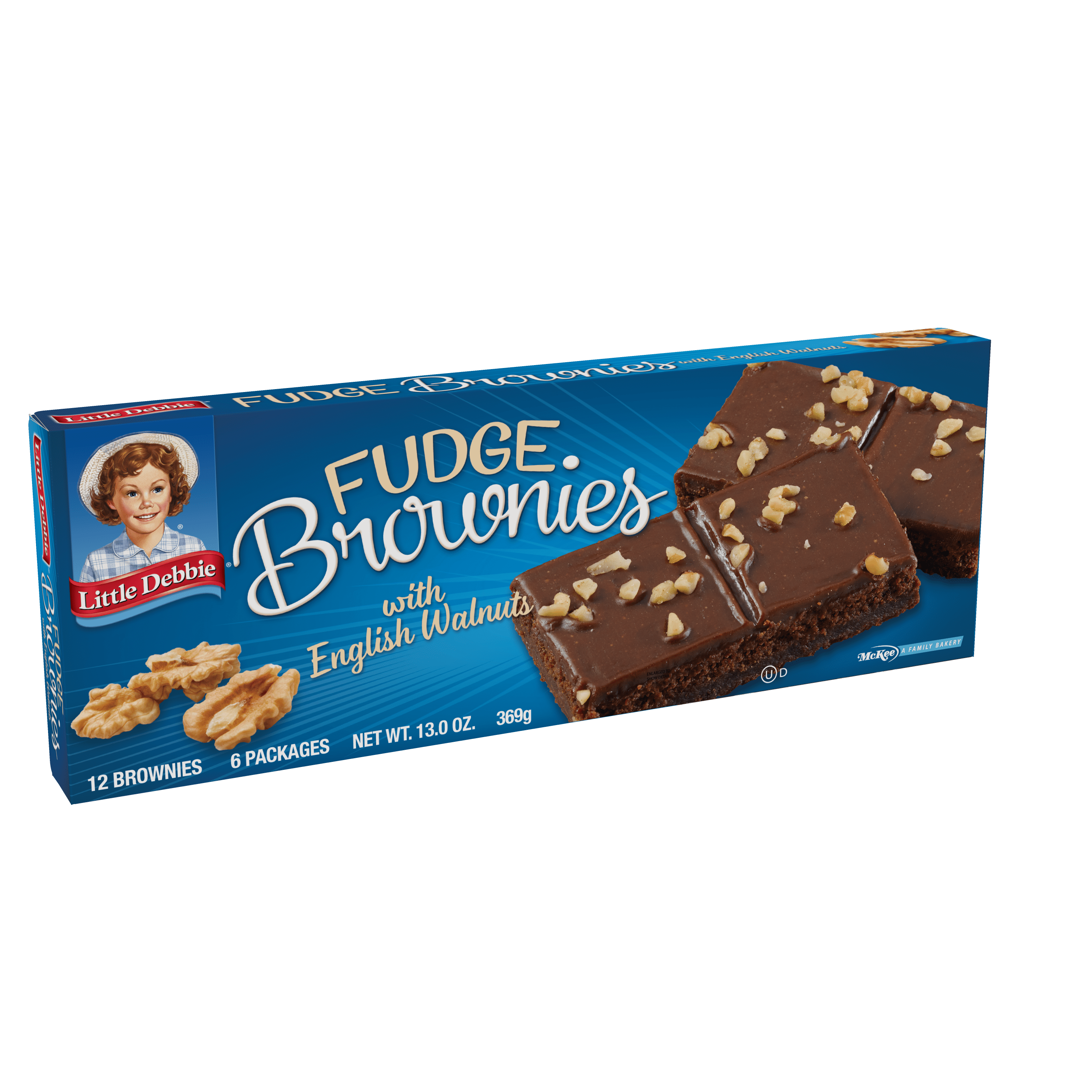 Little Debbie Fudge Brownies, 6 ct, 13.0 oz