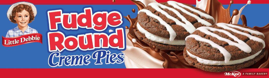 Little Debbie Fudge Round Crème Pies