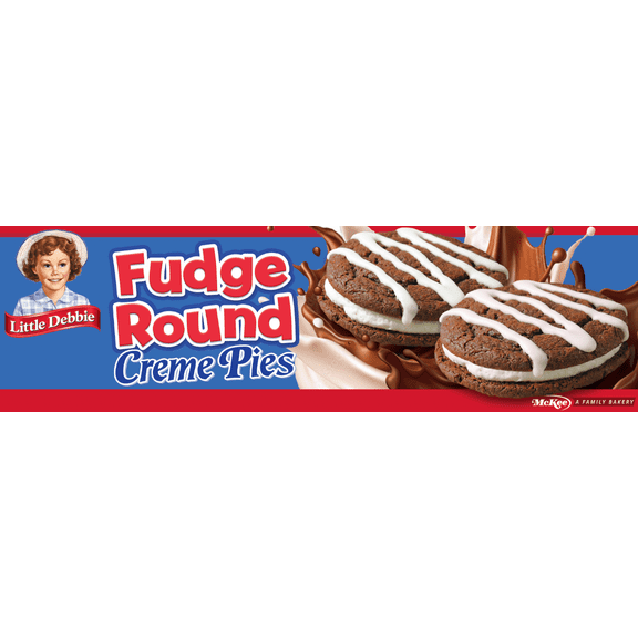 Little Debbie Fudge Round Crme Pies