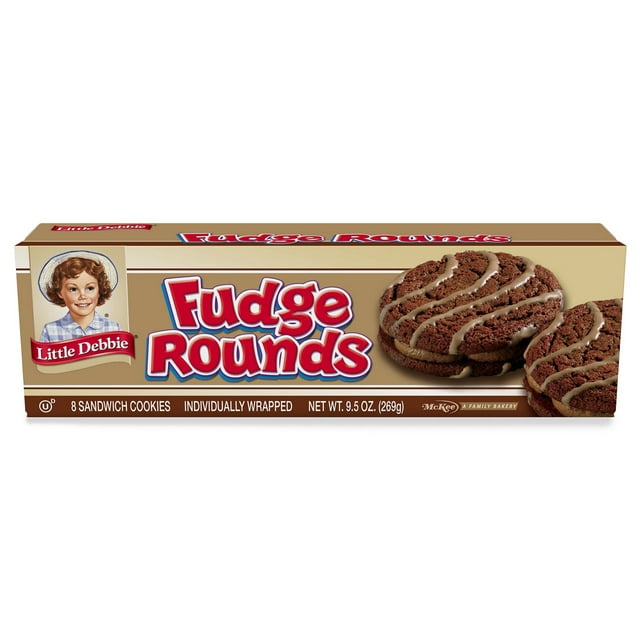 Little Debbie Fudge Rounds, 8Count