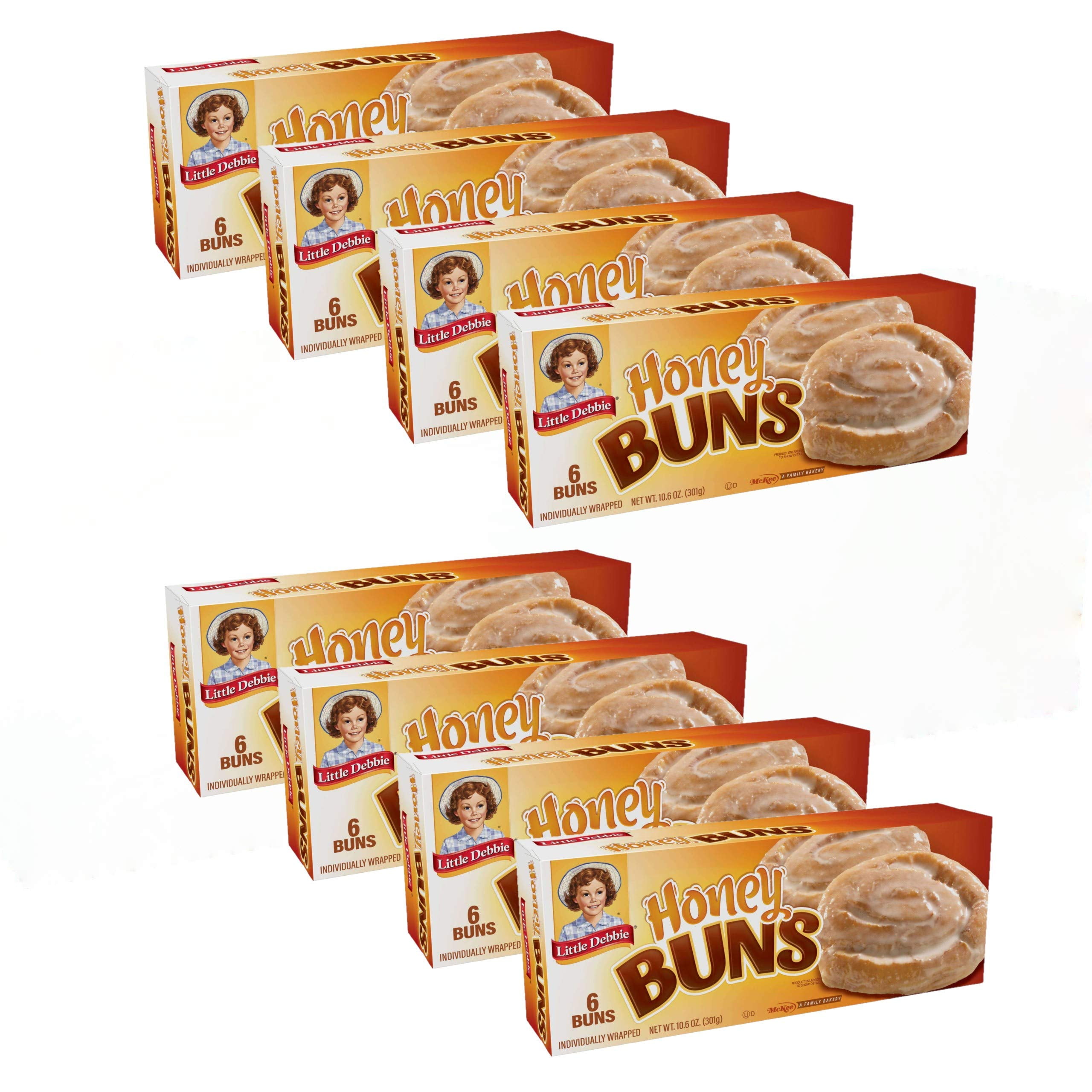 Little Debbie Honey Buns, 8 Boxes 