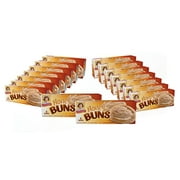 Little Debbie Honey Buns, Individually Wrapped Breakfast Pastries, 6 Count Pack of 16