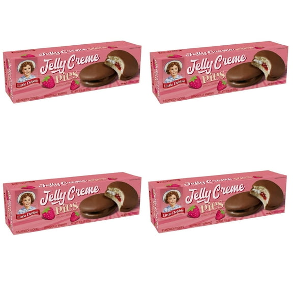 Little Debbie Jelly Creme Pies (Pack of 4)