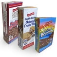 thumbnail image 1 of Little Debbie Mega Sized Cakes Combo Packs | Cosmic Chocolate Brownies/Double Decker Fudge Rounds/Double Decker Oatmeal Rounds | 18 Total, 1 of 6