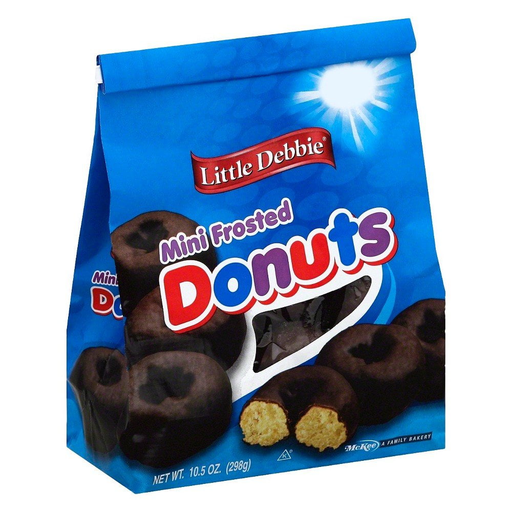 Little Debbie Mini Frosted Donuts 10.5oz - Walmart.com