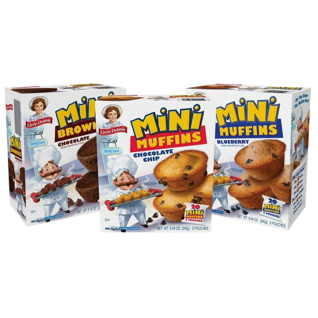 Little Debbie Mini Muffin Bundle Chocolate Chip Mini Muffins