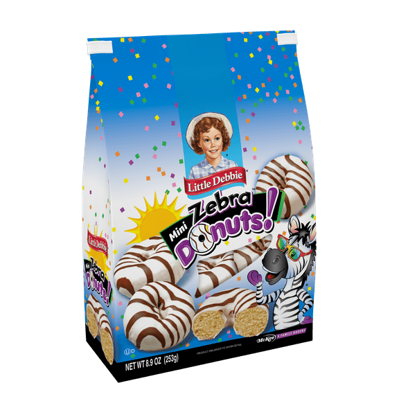 Little Debbie Mini Zebra Donuts, 8.9 oz