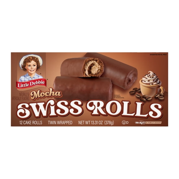 Little Debbie Mocha Swiss Rolls