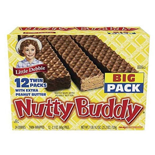 Little Debbie | Nutty Bar | Big Pack | 4 Pack - Walmart.com