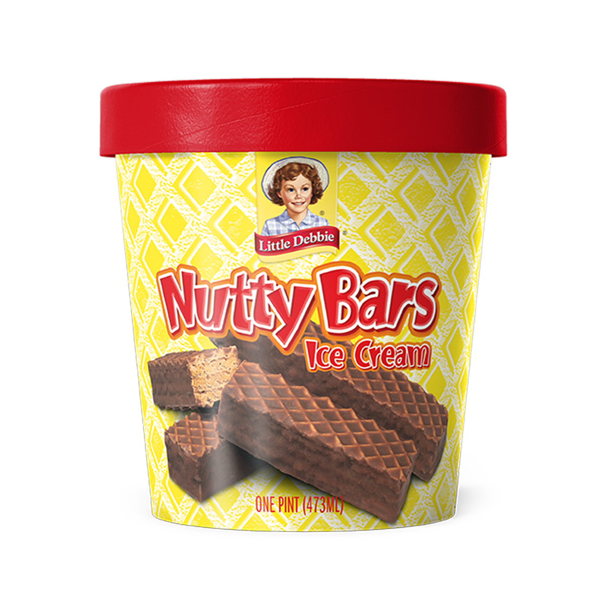The Coupon deal of  Little Debbie Nutty Bars Ice Cream Pint, 16 fl oz, 1 Count