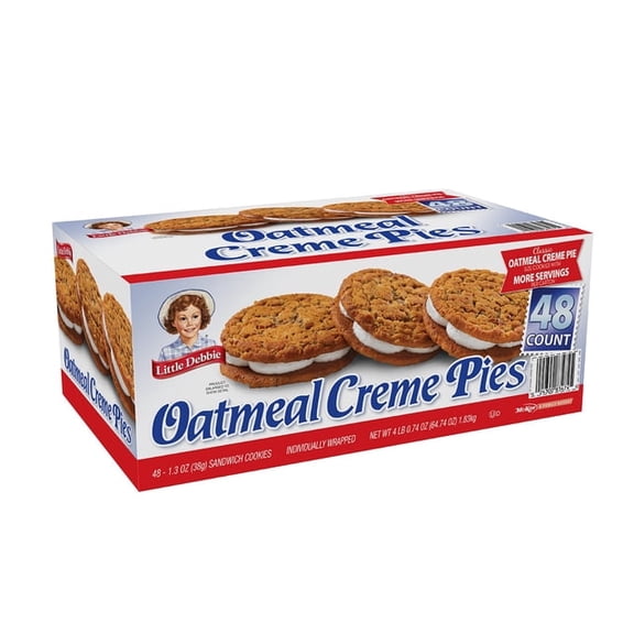 Little Debbie Oatmeal Creme Pies, 1.3 oz., 48 pk