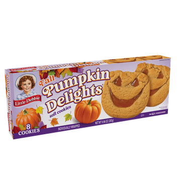 Little Debbie Pumpkin Delights Cookies, 9.96 oz, 8 Count