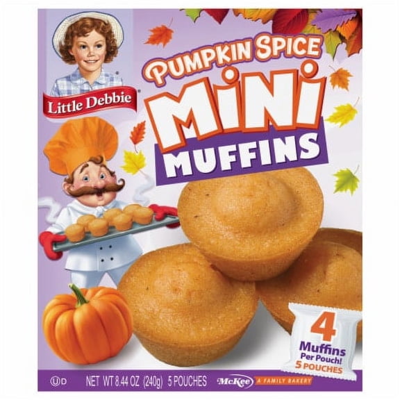 Little Debbie Pumpkin Spice Mini Muffins