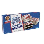 Little Debbie Red, White, & Blue Chocolate Cakes, 13.2 oz (10 count)