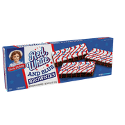 Little Debbie Red, White & Blue Iced Brownies, 6 ct, 13.10 oz