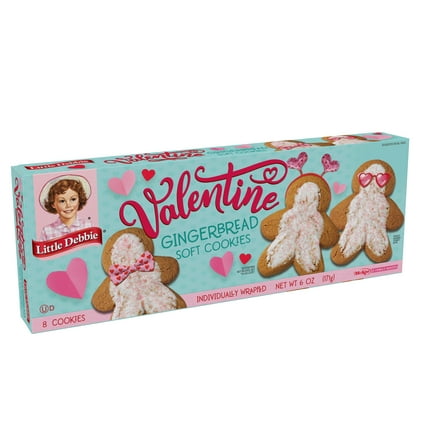 Snack Cakes, Little Debbie Family Pack Gingerbread Cookies