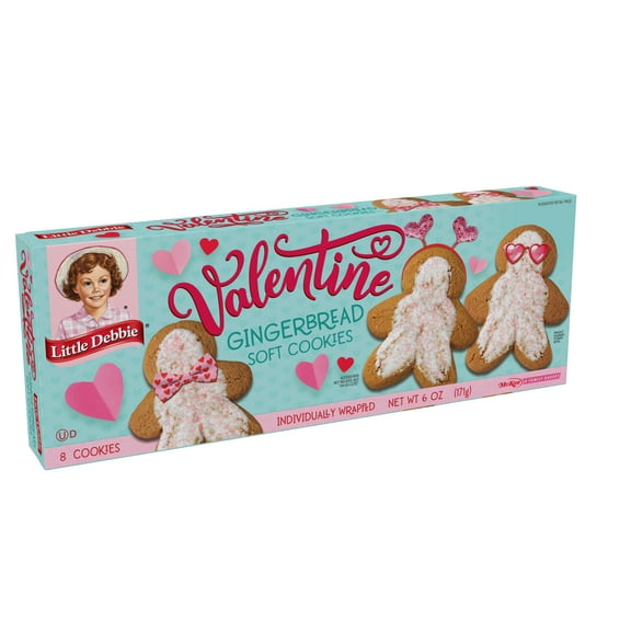 Snack Cakes, Little Debbie Family Pack Gingerbread Cookies