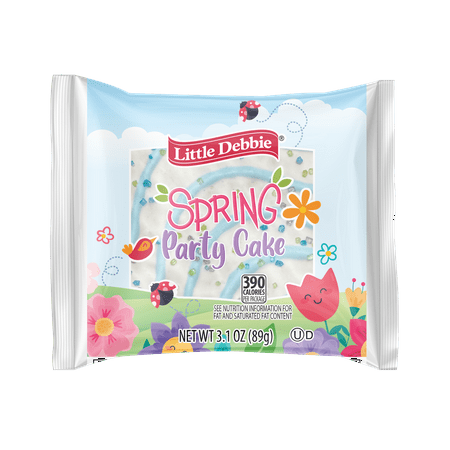 Little Debbie Snack Spring Party Cake