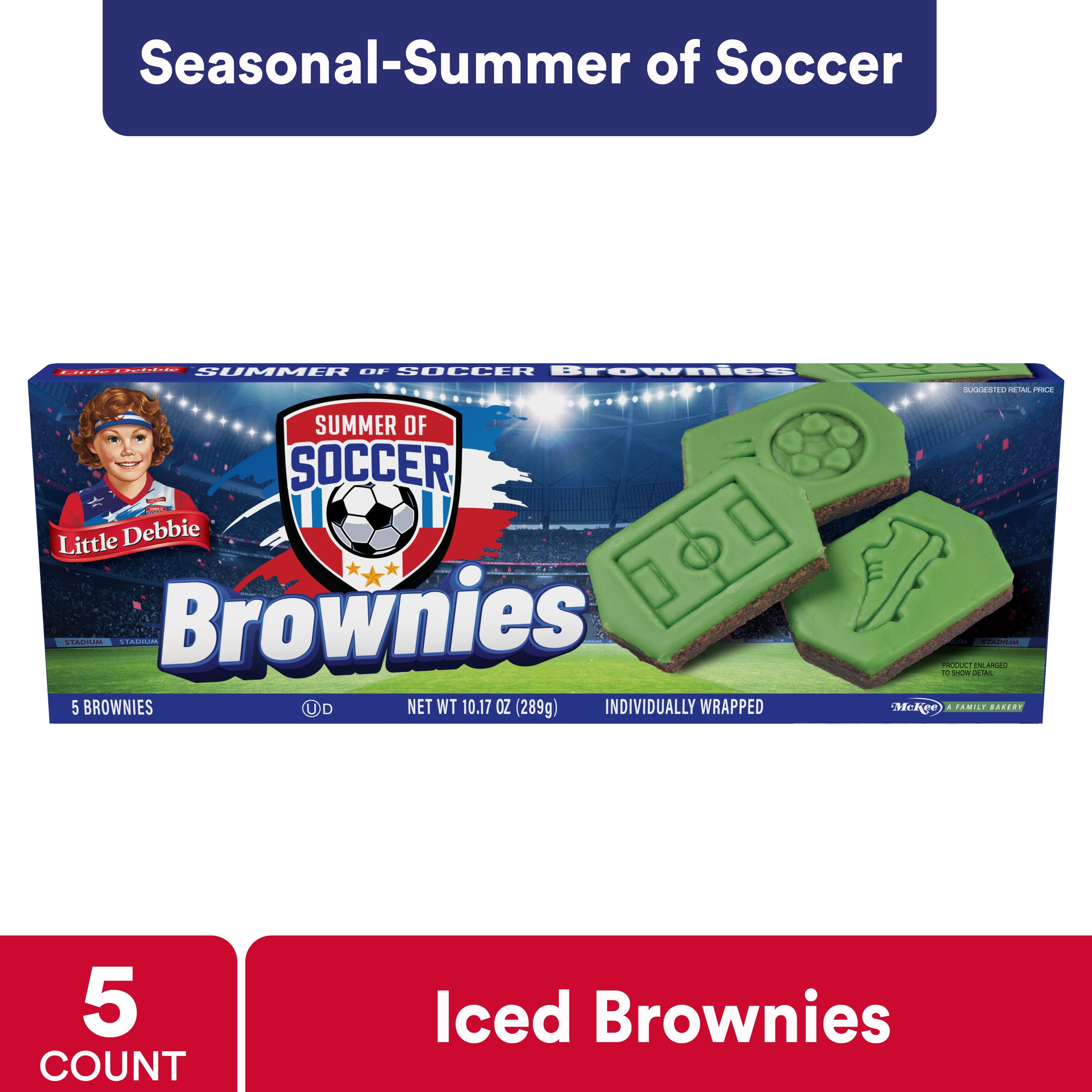 Little Debbie Soccer Brownies