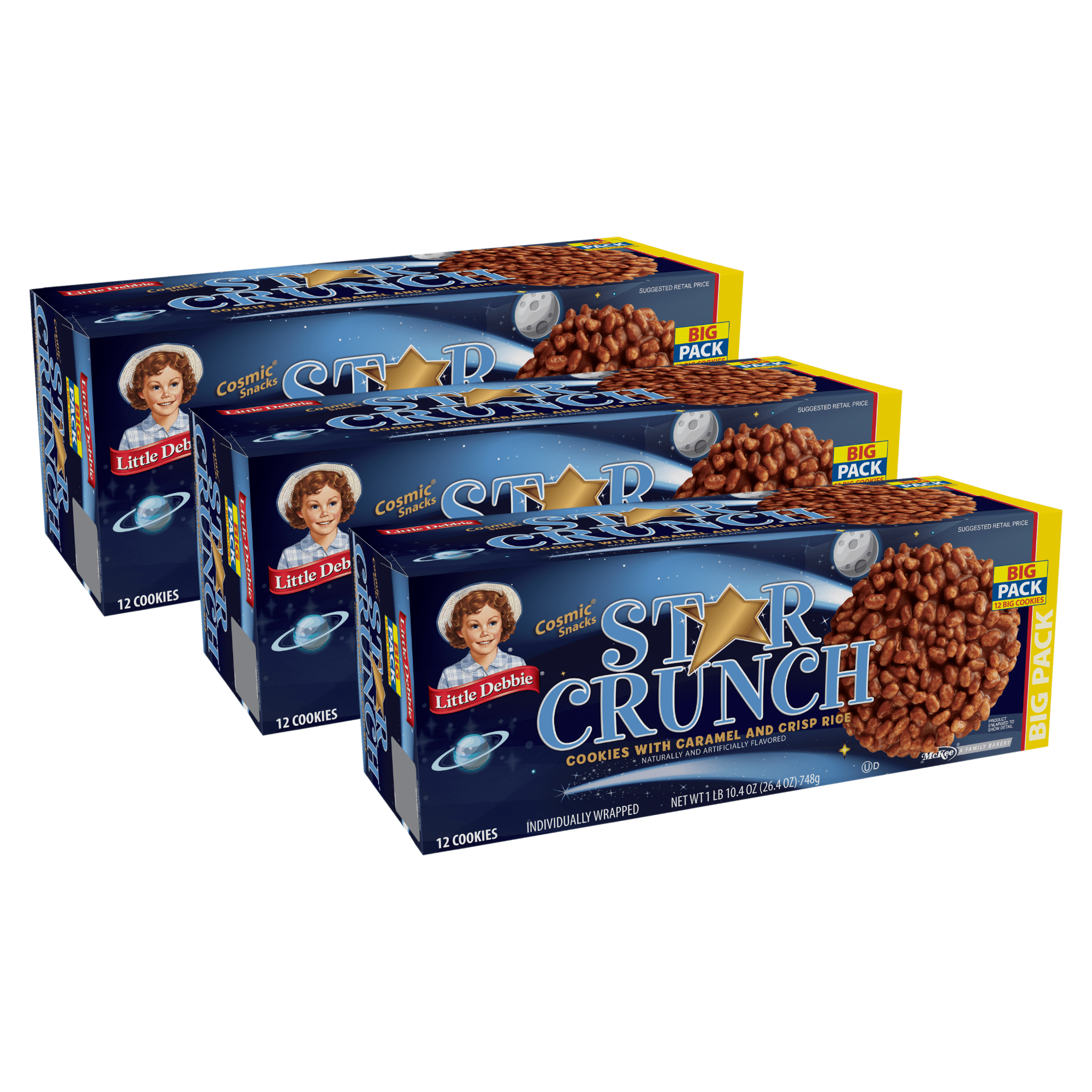 Crunchy Chocolate Chip Cookies 1.09 oz (Pack of 6), SnackMagic
