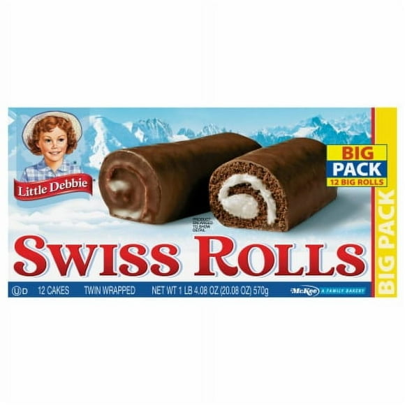 Little Debbie Swiss Rolls Big Pack 12 ct / 1.67 oz.