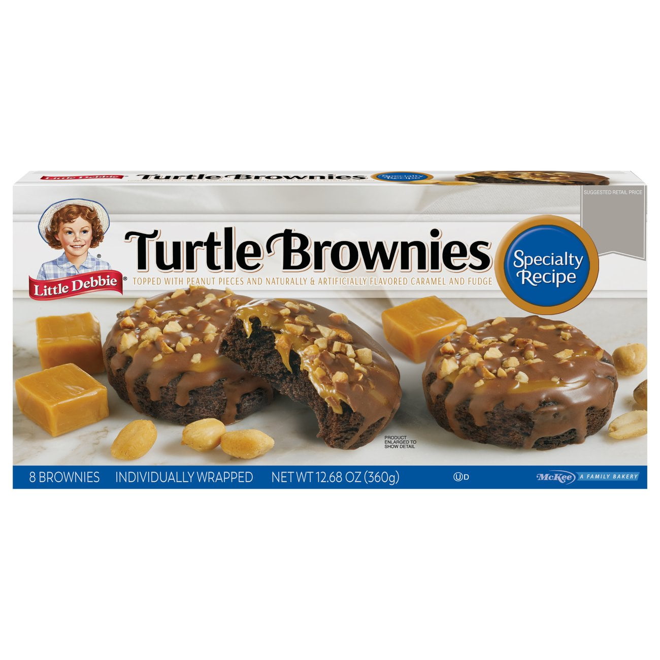 Little Debbie Turtle Brownies - 8 ct Packaging May Vary