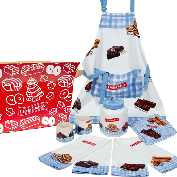 Little Debbie Ultimate Gingham Kitchen Accessory Set