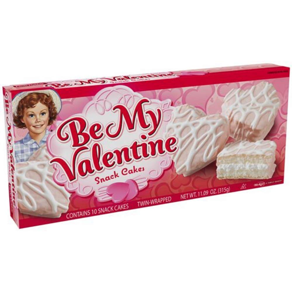 Little Debbie Vanilla Be My Valentine Snack Cakes