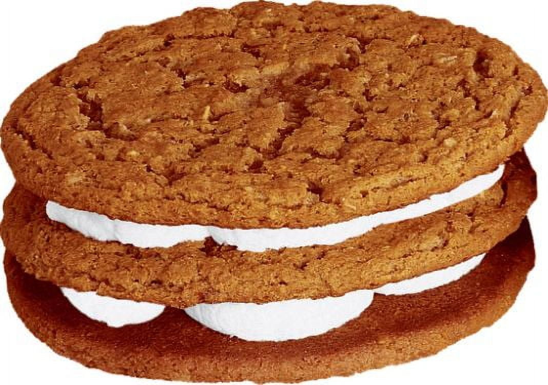Little Debbie Vending Double Decker Oatmeal Creme Pie Cookie - 54 per Case.