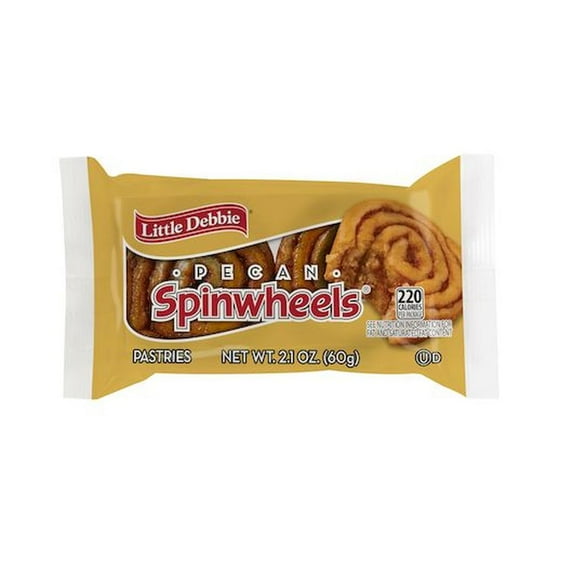 Little Debbie Vending Pecan Spinwheels Sweet Roll - 12 count per pack -- 6 packs per case