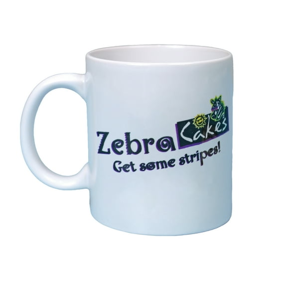 Little Debbie Vintage Nostalgia Ceramic Zebra Cake 11 oz Mug