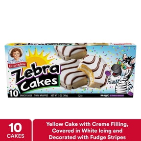 Snack Cakes, Little Debbie Family Pack ZEBRA® cakes