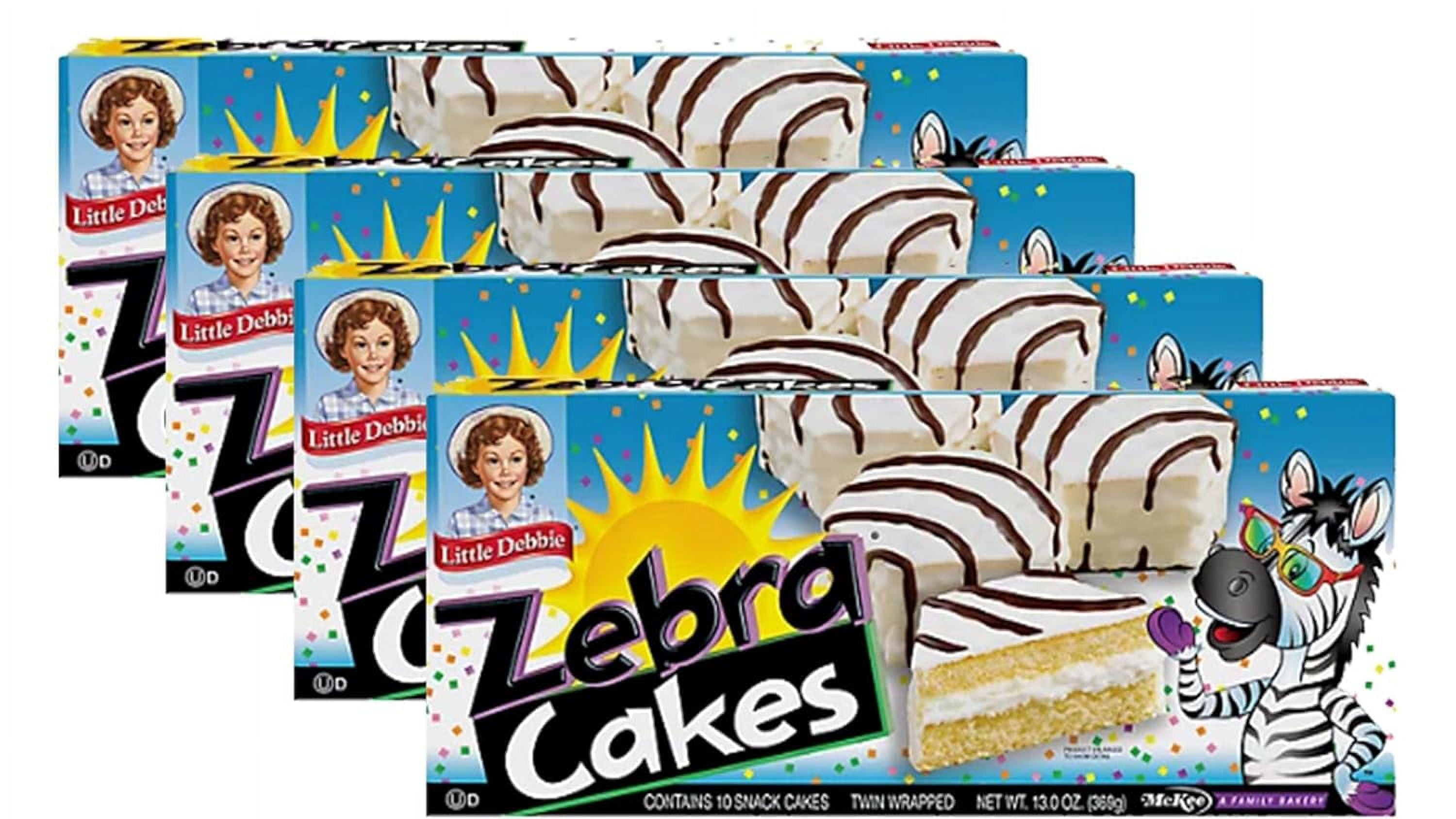 Little Debbie (Zebra Cakes, 4 boxes)