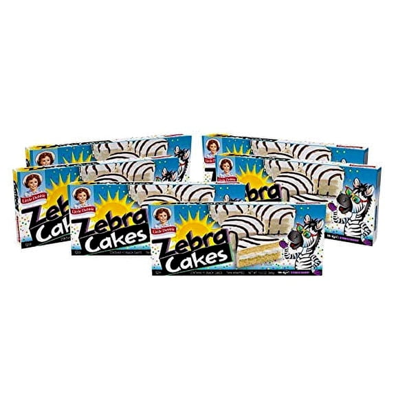 Little Debbie Zebra Cakes, 60 Twin-Wrapped Cakes (6 Boxes)