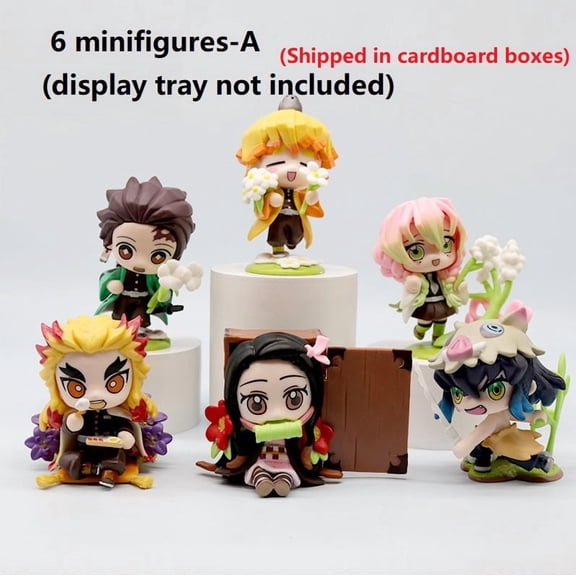 Little Devil 6-Piece Mini Figurine Set - Multiple Styles - Stylish decorative ornaments, a perfect birthday/holiday gift to express your feelings