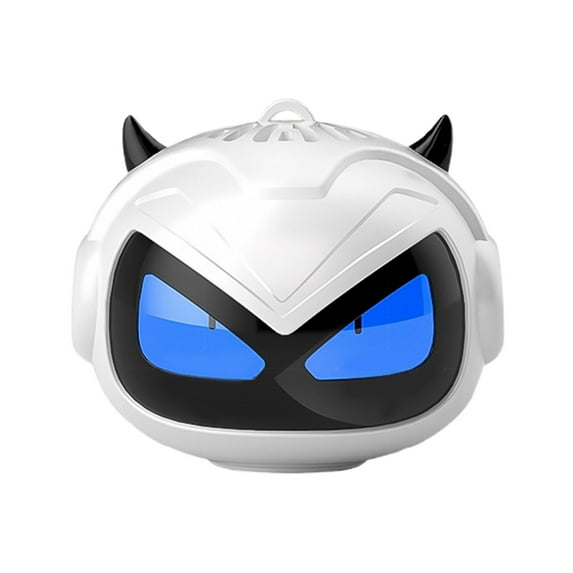 Little Devil Mini Bluetooth Speaker - Wireless Subwoofer with TWS Pairing, Enhanced Bass Portable Speaker for Home/Outdoor (White)