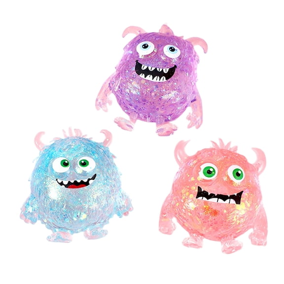 Little Devil Squishies Toy, Cute Slow Rising Fidget Toy for Stress Relief, Soft Squeeze Sensory Toy, Handheld Stress Ball for Anxiety and Focus(1 Pack Random)