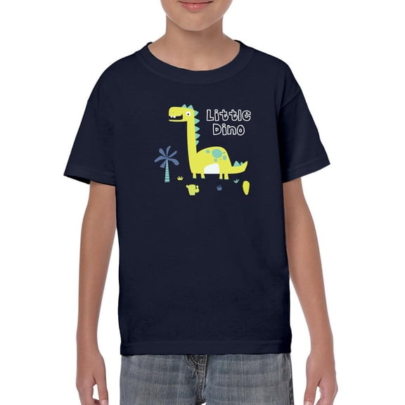 Little Dino  Lineless Art T-Shirt Juniors -Image by Shutterstock,  Small